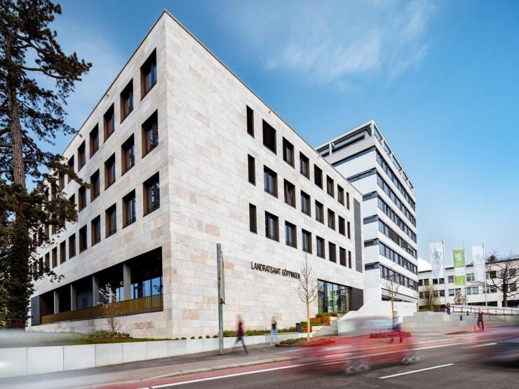 Außenansicht Landratsamt Göppingen ©Tobias Fröhner Außenansicht Landratsamt Göppingen